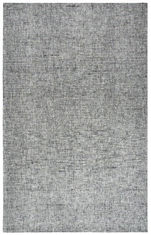 Rizzy Talbot TAL106 Hand Tufted Casual/Solid Wool Rug Dark Gray 8' x 11'