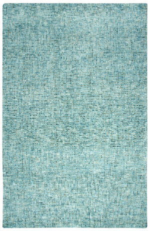 Rizzy Talbot TAL107 Hand Tufted Casual/Solid Wool Rug Teal 8' x 11'