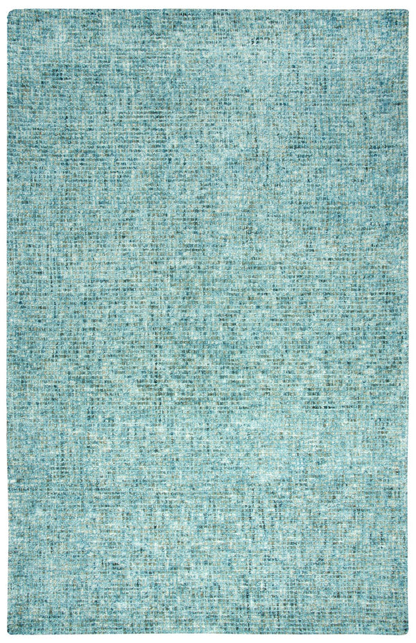 Rizzy Talbot TAL107 Hand Tufted Casual/Solid Wool Rug Teal 8' x 11'