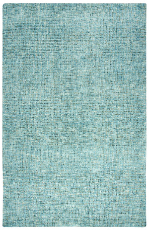 Rizzy Talbot TAL107 Hand Tufted Casual/Solid Wool Rug Teal 8' x 11'