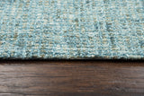 Rizzy Talbot TAL107 Hand Tufted Casual/Solid Wool Rug Teal 8' x 11'
