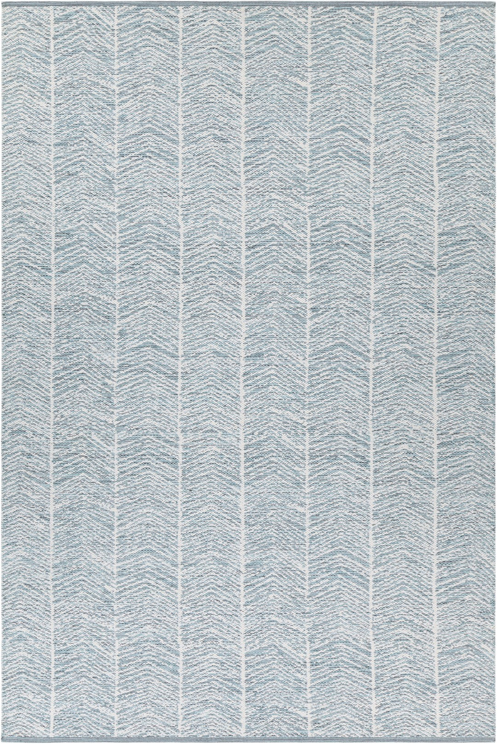 Chandra Rugs Hand-woven Cotton Rug - Exquisite Flatweave Design For Stylish Warmth In Any Living Space Decor! Blue,White Cotton Tan45913-576