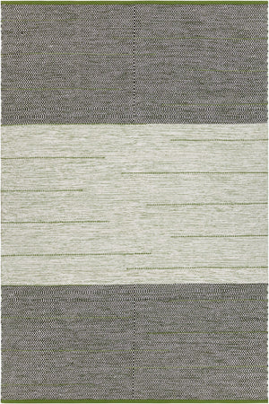 Chandra Rugs Hand-woven Cotton Rug - Exquisite Flatweave Craftsmanship For Stylish Comfort In Your Home Decor Green,Black Cotton Tan45925-576