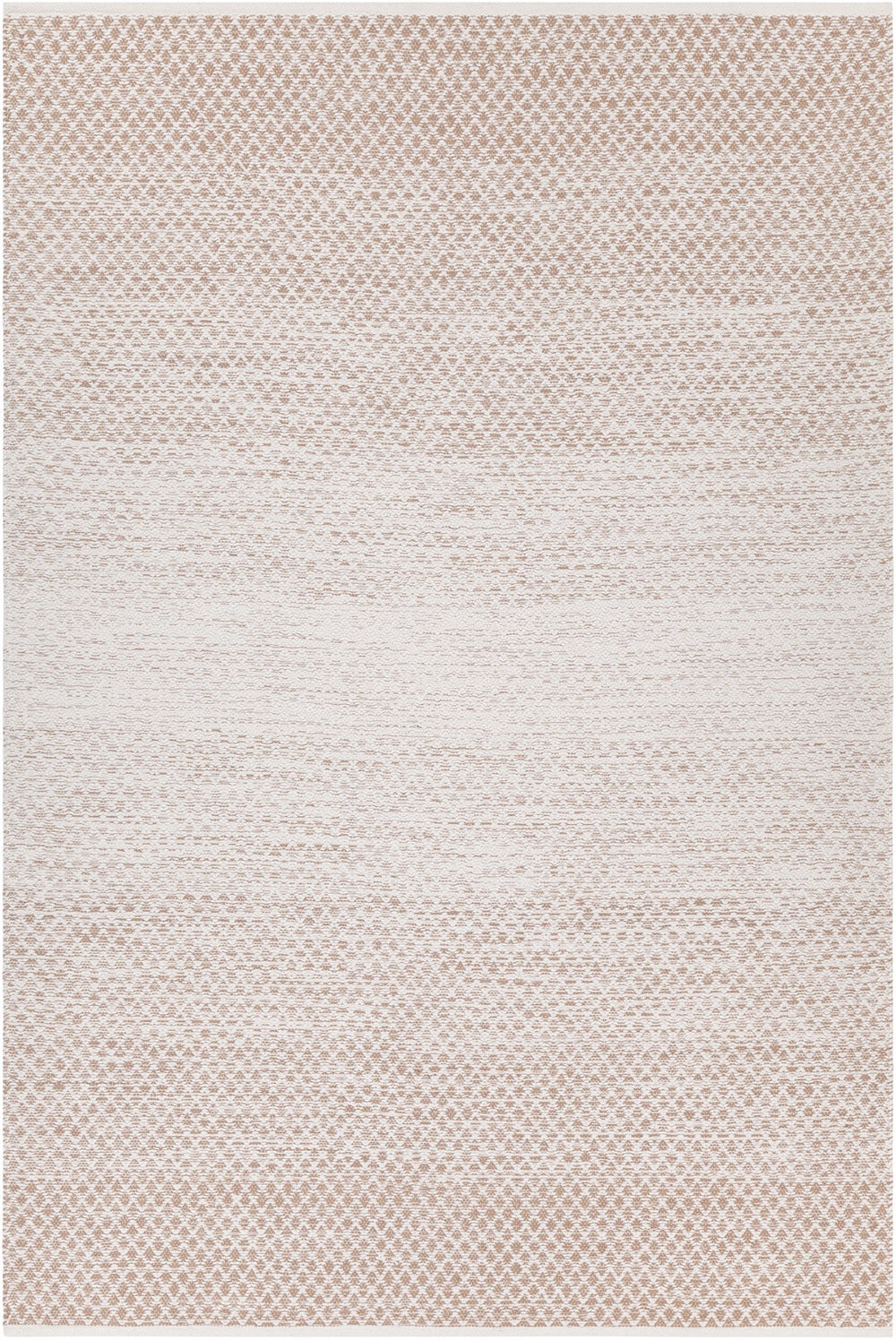 Chandra Rugs Hand-woven Cotton Rug - Exquisite Flatweave Design For Style, Comfort, And Handmade Artistry Brown,White Cotton Tan45933-576