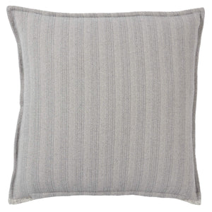 Jaipur Living Jaipur Living Reversible Cotton Throw Pillow Cover Cream Silver Neutral Decor PLC102564