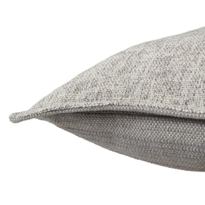 Jaipur Living Jaipur Living Reversible Cotton Throw Pillow Cover Cream Silver Neutral Decor PLC102564