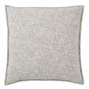 Jaipur Living Jaipur Living Reversible Cotton Throw Pillow Cover Cream Silver Neutral Decor PLC102564