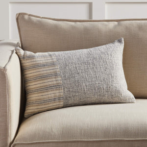 Jaipur Living Jaipur Living Woven Stripe Lumbar Pillow Cover Cotton Blend Reversible Boho Accent PLC102575