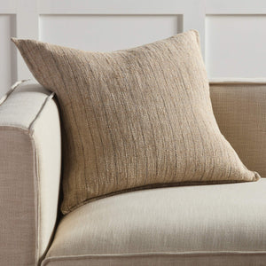 Jaipur Living Jaipur Living Murdoch Cotton Jute Lurex Striped Reversible Square Sofa Throw Pillow Poly Fill PLW103913
