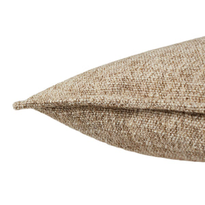 Jaipur Living Jaipur Living Enya Cotton Square Throw Pillow Heathered Earthy Tones Bohemian Accent Poly Fill PLW103902