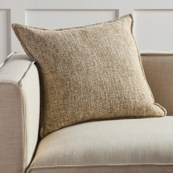 Jaipur Living Jaipur Living Enya Cotton Woven Pillow Cover Heathered Neutral Texture for Any Room PLC102565