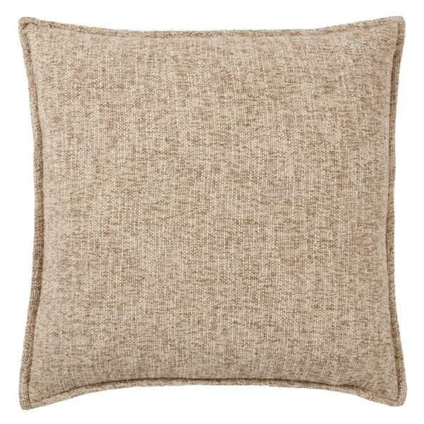 Jaipur Living Jaipur Living Enya Cotton Square Throw Pillow Heathered Earthy Tones Bohemian Accent Poly Fill PLW103902