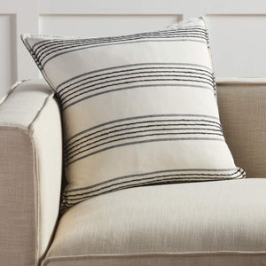 Jaipur Living Jaipur Living Reversible Cotton Stripe Pillow Cover for Modern and Global Interiors PLC102567