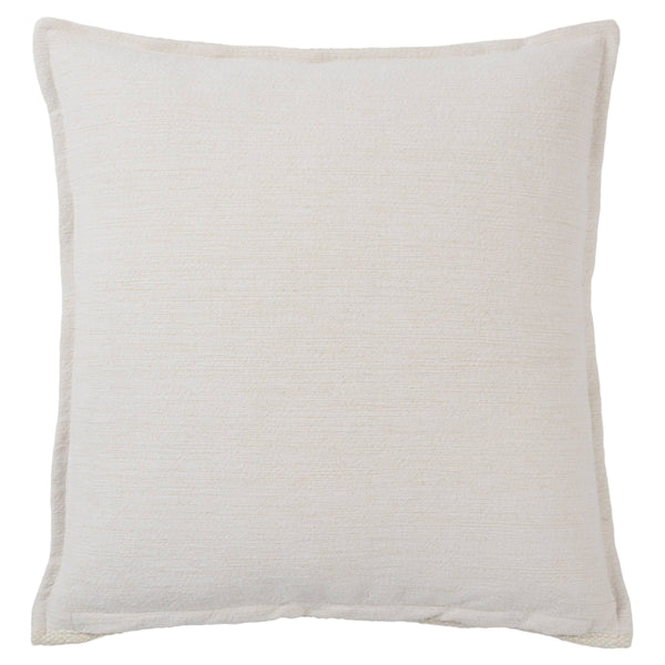 Jaipur Living Jaipur Living Ove Cotton Woven Stripe Throw Pillow Earthy Tones for Rooms Cream Down PLW103935