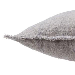 Jaipur Living Jaipur Living Morrigan Linen Striped Throw Pillow with Fringe Trim for Earthy Interiors 16"x24" Lumbar Down PLW104008