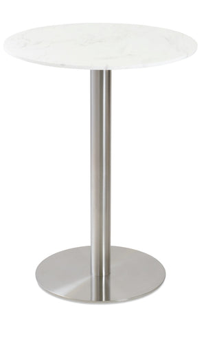 Soho Concept Tango Marble Bar Table: Elegant White Carrara Or Black Italian Marble Top With Stylish Steel Base   Soho-concept-dining-chair-13892