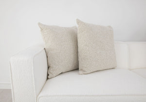 Zeugma Taupe Decorative Ultra Soft Pillow – Stylish Cotton Cushion With Chic White Pattern, 20” X 20” Taupe And White Pattern Fabric Cotton,High Quality Fiberfill Filler Taupe Pillow