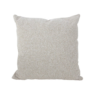 Zeugma Taupe Decorative Ultra Soft Pillow – Stylish Cotton Cushion With Chic White Pattern, 20” X 20” Taupe And White Pattern Fabric Cotton,High Quality Fiberfill Filler Taupe Pillow