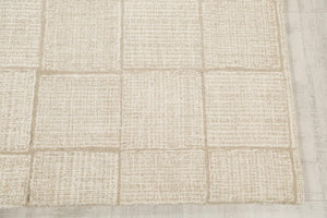 Rizzy Taylor TAY864 Hand Tufted  Wool Rug Ivory 8'6" x 11'6"