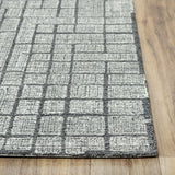 Rizzy Taylor TAY875 Hand Tufted  Wool Rug Charcoal 8'6" x 11'6"