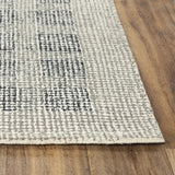 Rizzy Taylor TAY876 Hand Tufted  Wool Rug Charcoal 8'6" x 11'6"