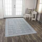 Rizzy Taylor TAY877 Hand Tufted  Wool Rug Blue 8'6" x 11'6"