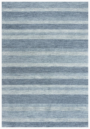 Rizzy Taylor TAY883 Hand Tufted  Wool Rug Blue 8'6" x 11'6"