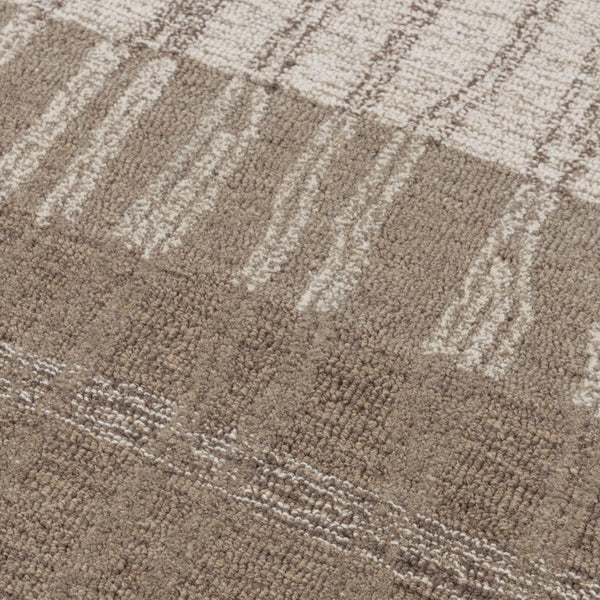 Rizzy Taylor TAY891 Hand Tufted  Wool Rug Brown 8'6" x 11'6"