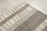 Rizzy Taylor TAY892 Hand Tufted  Wool Rug Gray/Natural 7'9" x 9'9"