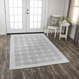 Rizzy Taylor TAY893 Hand Tufted  Wool Rug Gray 8'6" x 11'6"