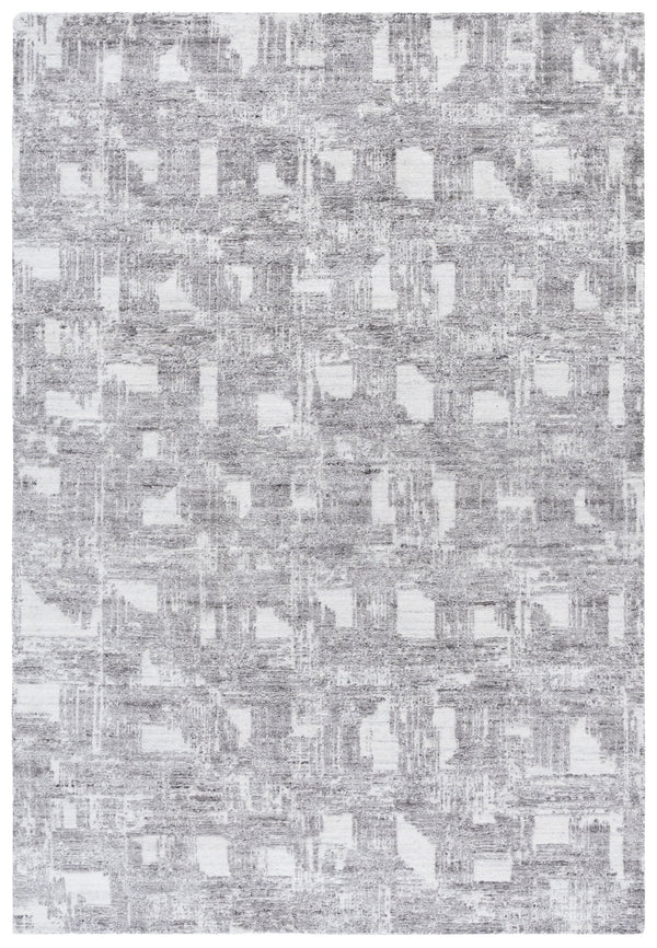 Safavieh Tibetan Modern Abstract Area Rug – Hand-loomed Artistry In Soft Viscose, Wool & Cotton Blend Ivory ,Grey Viscose,Wool And Cotton Tb802a-9