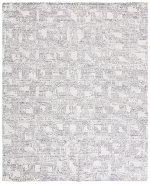 Safavieh Tibetan Modern Abstract Area Rug – Hand-loomed Artistry In Soft Viscose, Wool & Cotton Blend Ivory ,Grey Viscose,Wool And Cotton Tb802a-9