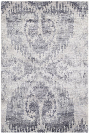 Tb950 Luxurious Hand Knotted Viscose and Cotton Area Rug – Stylish Home Decor from India