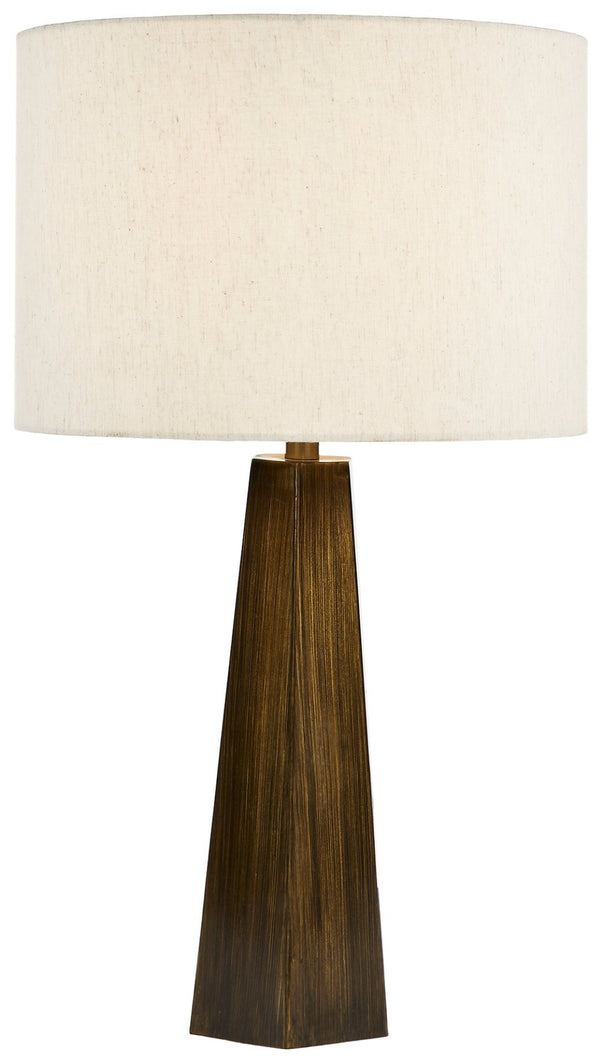 Safavieh JANDEAN, JANDEAN 27-Inch Brown Iron Table Lamp - Elegant Home Accent for Cozy Lighting & Timeless Appeal TBL2002A