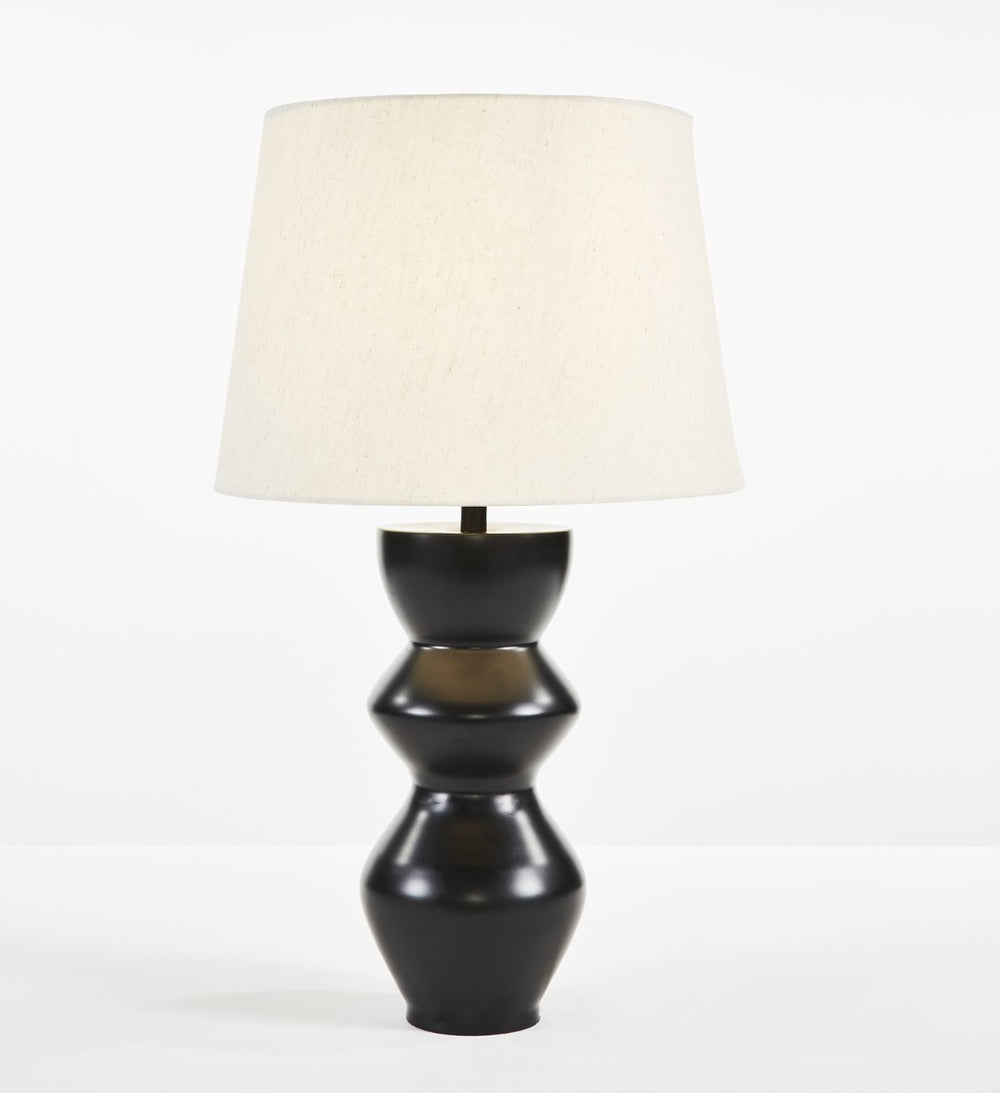 Safavieh NOELLA, 28-Inch Black Aluminum Table Lamp - Modern Minimalist Design for Elegant Ambient Lighting TBL2003A