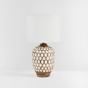 Safavieh ORIOLE, 24-Inch Natural Wood Table Lamp for Cozy Ambiance in Modern & Traditional Home Décor TBL2004A
