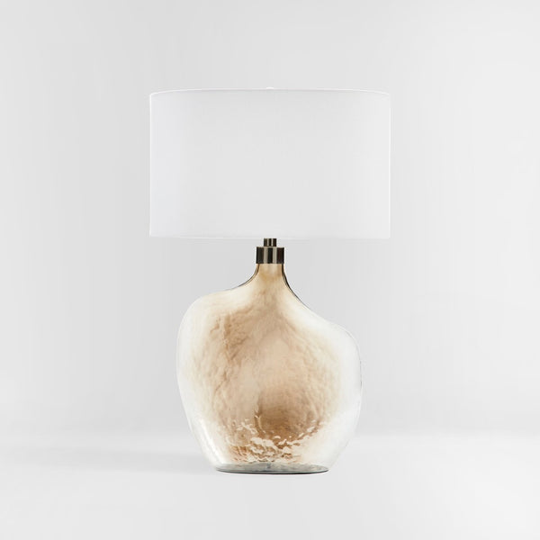 Safavieh CELENSA, 27.5 Inch Gold Glass Table Lamp - Elegant Ambient Lighting for Modern & Classic Decor TBL2005A