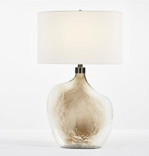 Safavieh CELENSA, 27.5 Inch Gold Glass Table Lamp - Elegant Ambient Lighting for Modern & Classic Decor TBL2005A