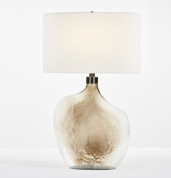 Safavieh CELENSA, 27.5 Inch Gold Glass Table Lamp - Elegant Ambient Lighting for Modern & Classic Decor TBL2005A