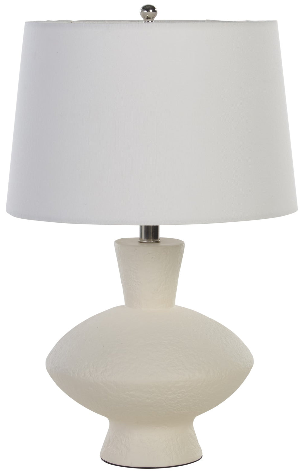 Safavieh Jola, 23 Inch, White, Ceramic Table Lamp Off-White Shade 