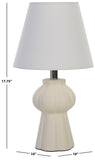 Safavieh Tolia, 17.75 Inch, Off White, Ceramic Table Lamp Off-White Shade 