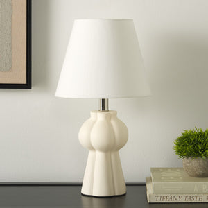 Safavieh Tolia, 17.75 Inch, Off White, Ceramic Table Lamp Off-White Shade 