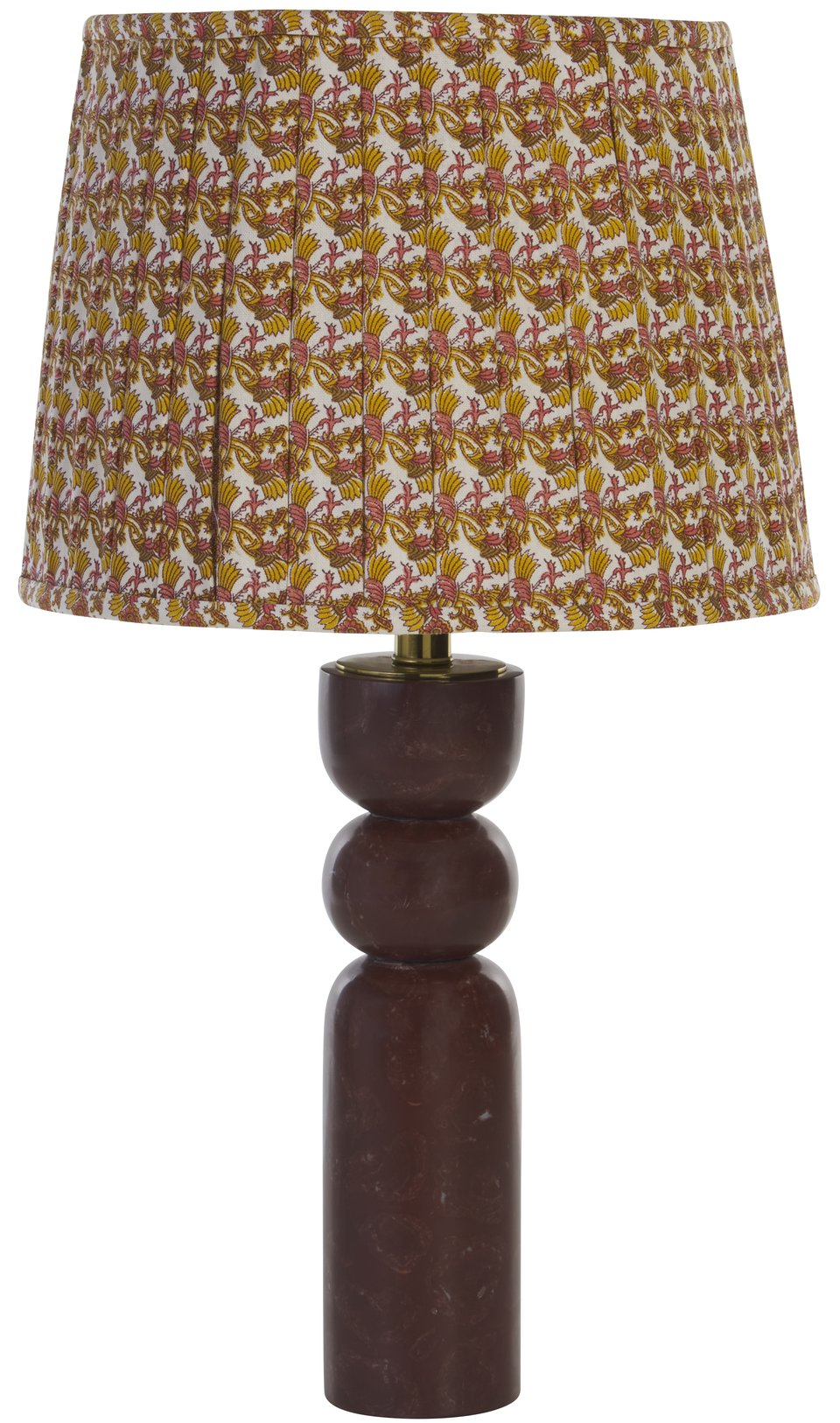 Safavieh Suraya, 24-inch Deep Red Marble Table Lamp - Elegant Lighting For Living Room & Bedroom Decor Deep Red Marble Body ,Fabric Shade Tbl2017a-2bx