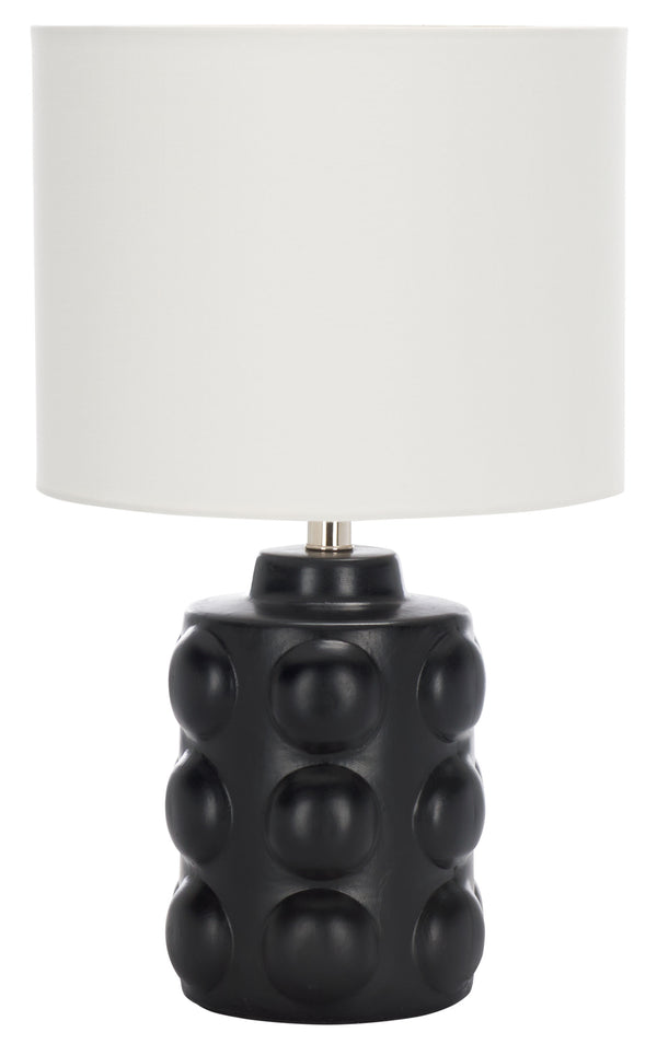 Safavieh Shylo, 21.5 Inch Black Ceramic Table Lamp - Elegant Modern Design For Cozy Lighting In Any Space Black Ceramic Body ,Fabric Shade Tbl2024a