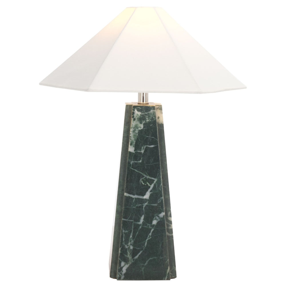 Safavieh RYLAN, Elegant 25-Inch Green Marble Table Lamp for Ambient Illumination in Modern & Classic Decor TBL2026A