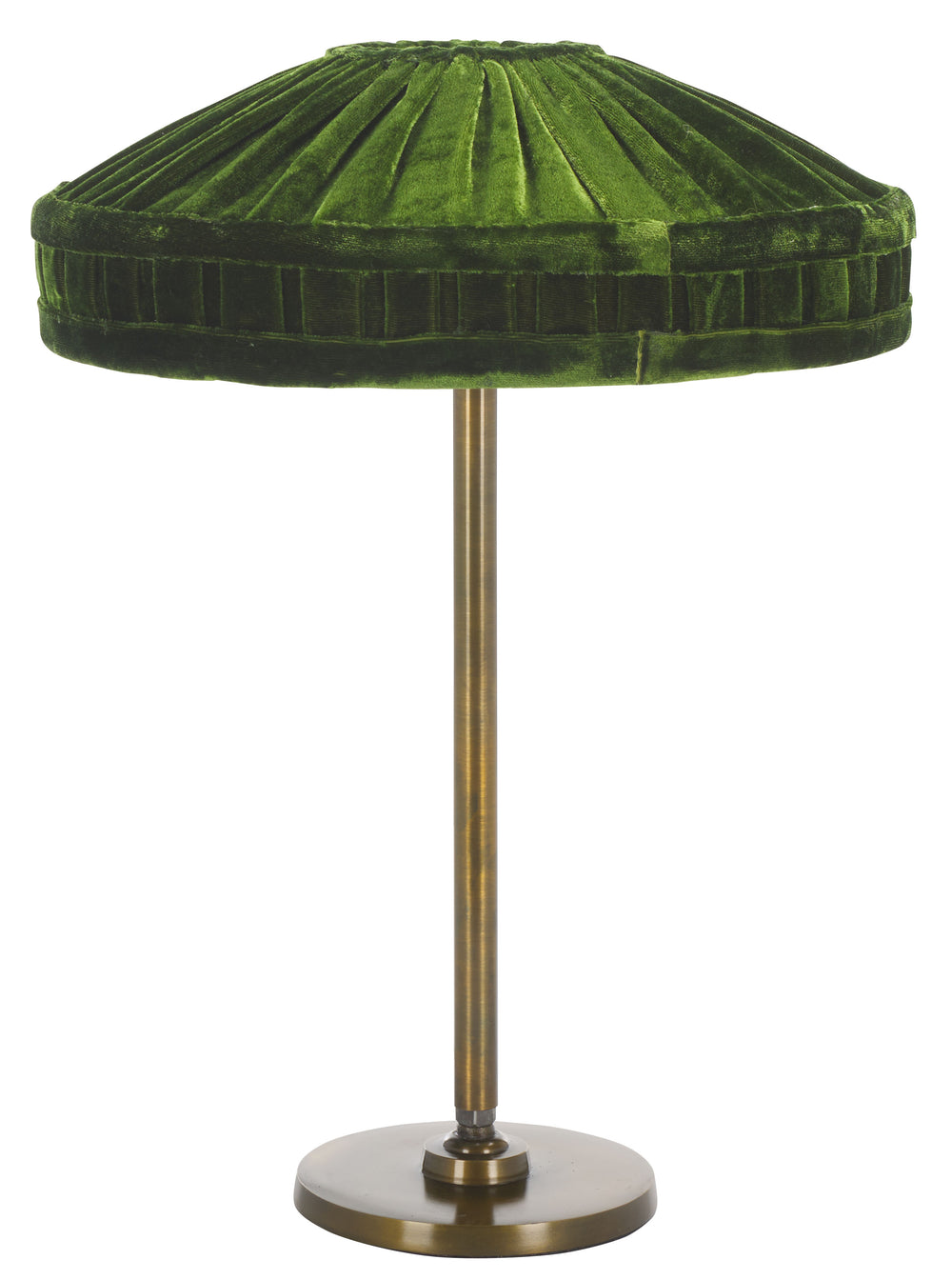 Safavieh Josie, Elegant 19-inch Green & Antique Brass Table Lamp With Velvet Shade For Cozy Spaces Green ,Antique Brass Metal Body ,Velvet Shade Tbl2030a