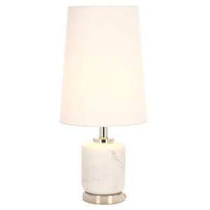 Safavieh Tigi, 22-inch White/Silver Marble Metal Table Lamp – Elegant Illumination For Modern Home Decor White ,Silver Marble Body ,Metal Base ,Fabric Shade Tbl2032a-2bx