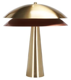 Safavieh Rafaela, 21.5-inch Brass Table Lamp - Elegant Metal Design For Living Room, Bedroom & Office Decor Brass Metal Tbl2033a