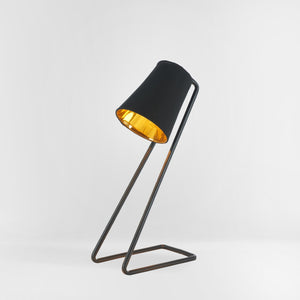 Safavieh GUARNERE, 20-Inch Black and Gold Table Lamp - Modern Iron & Fabric Accent for Home Decor Elegance TBL3004A