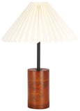 Safavieh Dani, 15.75 Inch, Walnut/Black, Mango Wood/Iron Table Lamp TBL3006A